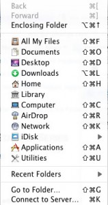Access Library Folder in OS X Lion