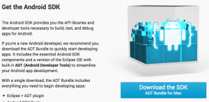 Android SDK ADT Bundle for Mac